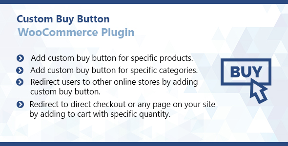 WooCommerce Custom Buy Button Plugin
