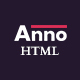 Anno - Digital Agency HTML5 Template - ThemeForest Item for Sale