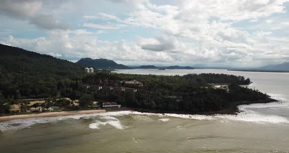 The Beaches at the most southern part of Borneo Island