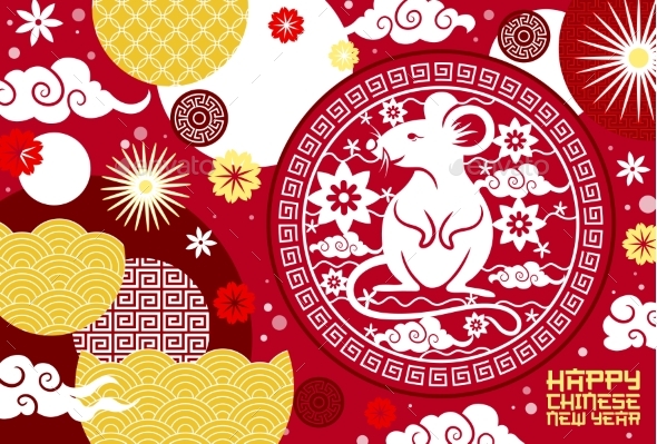 Chinese Animal Zodiac Rat or Mouse