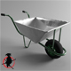 Wheelbarrow - 3DOcean Item for Sale