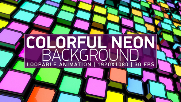 Colorful Neon Background