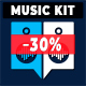 Fashion Classic Street Hip Hop Music Kit