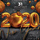2020 Happy New Year Flyer - GraphicRiver Item for Sale