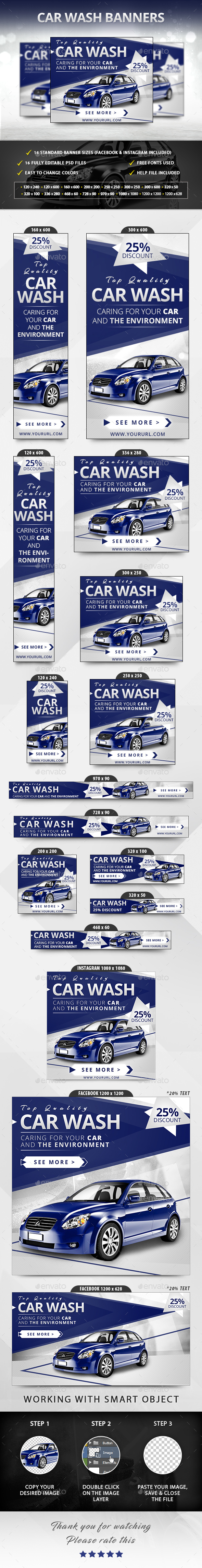 Car Facebook Web Elements From Graphicriver