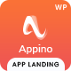 Appino - Creative WordPress App Landing Page - ThemeForest Item for Sale