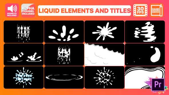 Cartoon Splash FX And Titles | Premiere Pro MOGRT