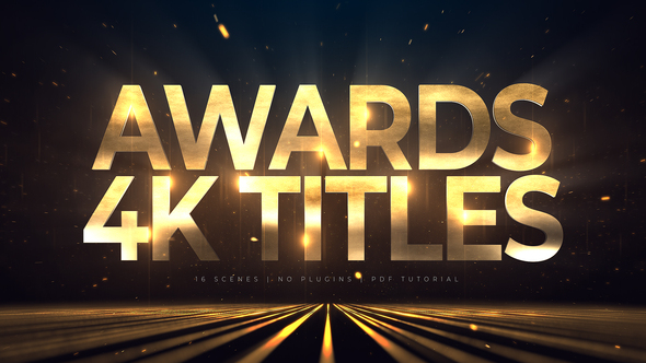 Awards 4K Titles | Lines alt