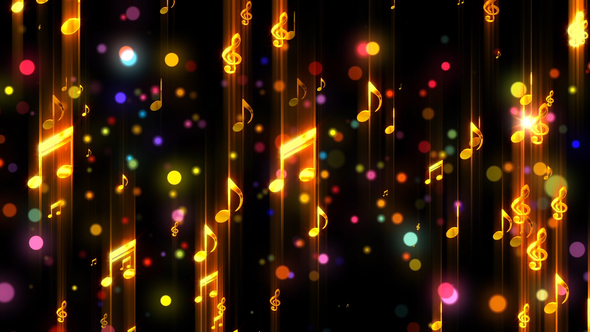 Musical Notes Background