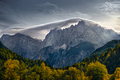 Mountain range landscape view near Lake Jasna, Triglav NP, Slovenia - PhotoDune Item for Sale