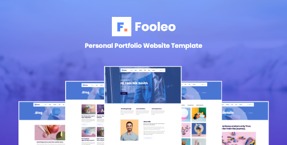 Fooleo - Personal Portfolio Website Template