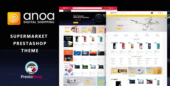 Leo Anoa - Supermarket  PrestaShop Theme