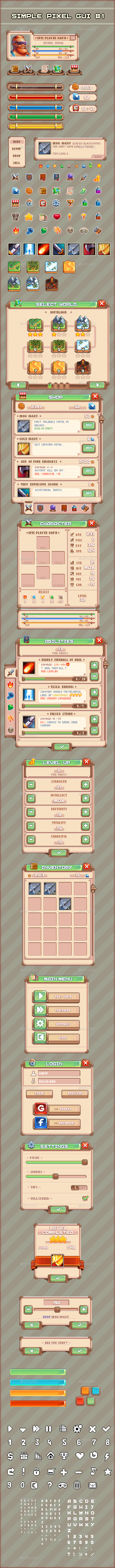Simple Pixel Gui #1