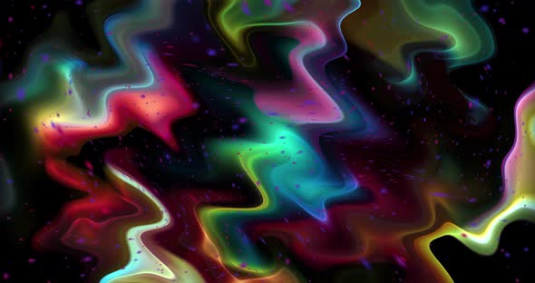 Abstract multicolor twisted animation.Abstract liquid background motion graphic.