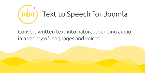 Golos — Text to Speech Plugin for Joomla