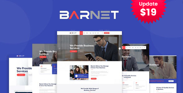 Barnet- Business Consulting WordPress Theme