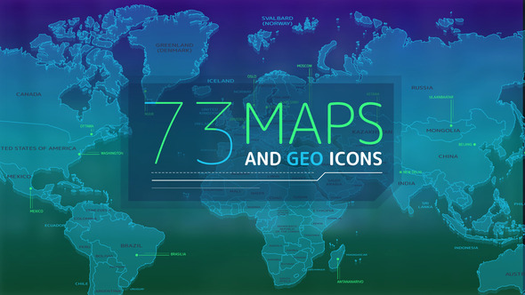 73 Maps And Geo Icons