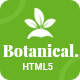 Botanical - HTML5 Ecommerce Template - ThemeForest Item for Sale