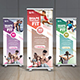Gym Roll Up Banner - GraphicRiver Item for Sale