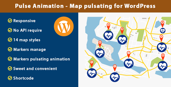 Pulse Animation - Map pulsating for WordPress