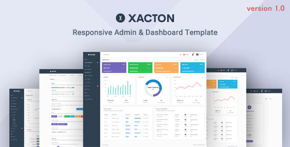 Xacton - Admin & Dashboard Template