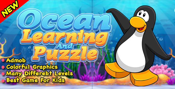 Ocean Learning With Match Puzzle Game + IOS