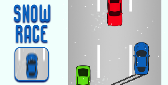 Snow Race - HTML5 Game (CAPX)