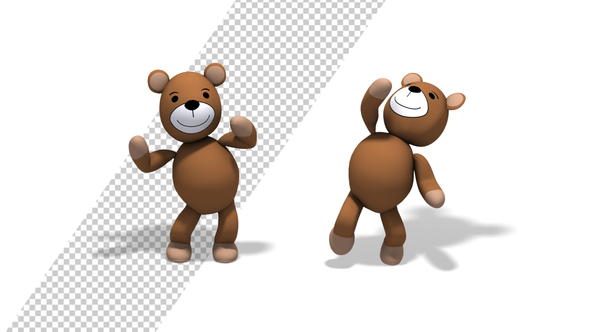 Teddy Bear Toy - Funny Dance (2-Pack) alt
