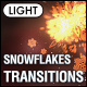 Christmas Snowflakes Transitions Vol.2 - Light - VideoHive Item for Sale