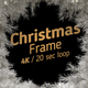 Christmas Frame White 4K - VideoHive Item for Sale