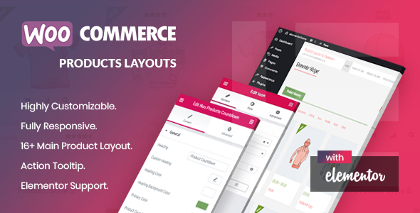 Noo Products Layouts - WooCommerce Addon for Elementor Page Builder