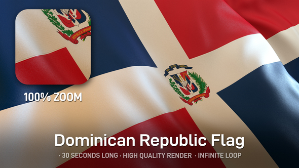 Dominican Republic Flag