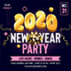 New Year Party Flyer Template - GraphicRiver Item for Sale