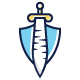 Sword Shield Logo - GraphicRiver Item for Sale