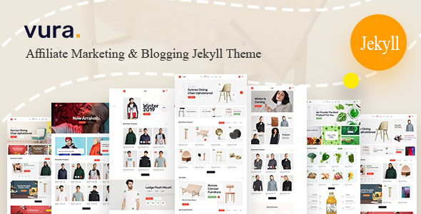 Vura – Affliate Blogging & eCommerce Jekyll Templates