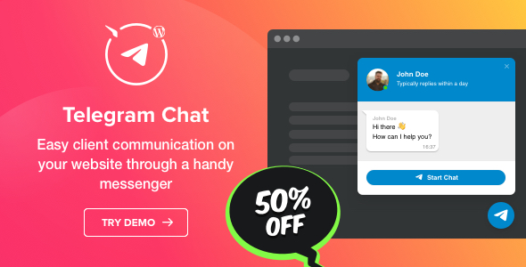 Telegram Chat for WordPress