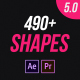 Shape and Motion Animated Elements Pack - VideoHive Item for Sale