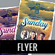 Sunday Service Flyer Template - GraphicRiver Item for Sale