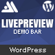 LivePreview - Theme Demo Bar for WordPress - CodeCanyon Item for Sale