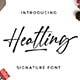Heatting - Signature Font - GraphicRiver Item for Sale