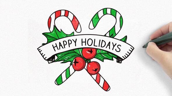 Christmas Card Animation alt