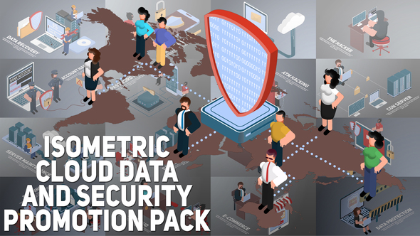 Isometric Cloud, Big Data and Security Promotion Pack