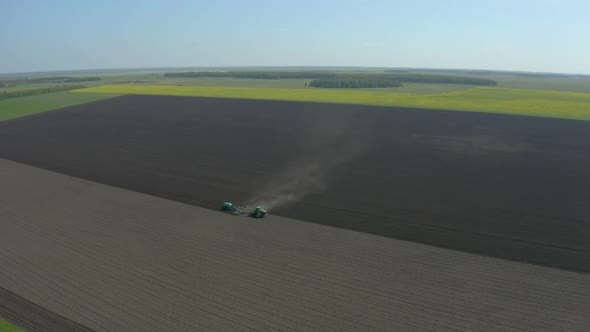 Tractor In The Field