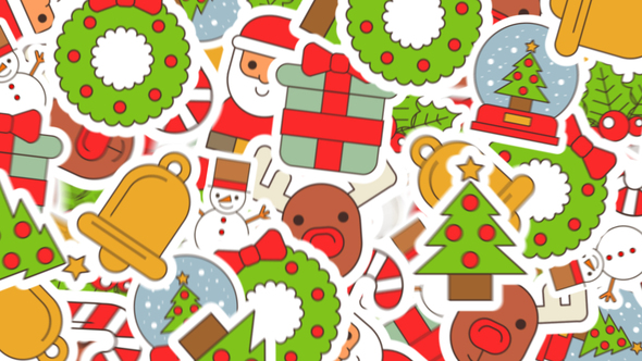Christmas Stickers Transitions alt