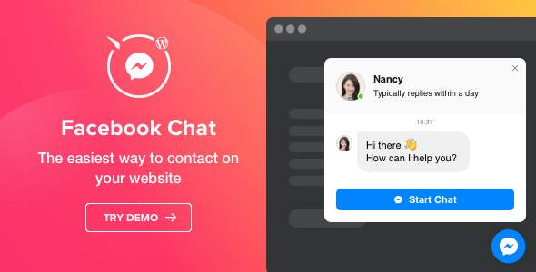 Facebook Chat - Facebook Messenger for WordPress