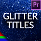 Awards Glitter Titles - VideoHive Item for Sale