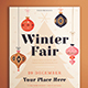 Winter Fair Flyer - GraphicRiver Item for Sale