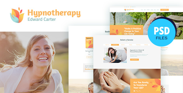 Carter | Psychologist Therapy PSD Template