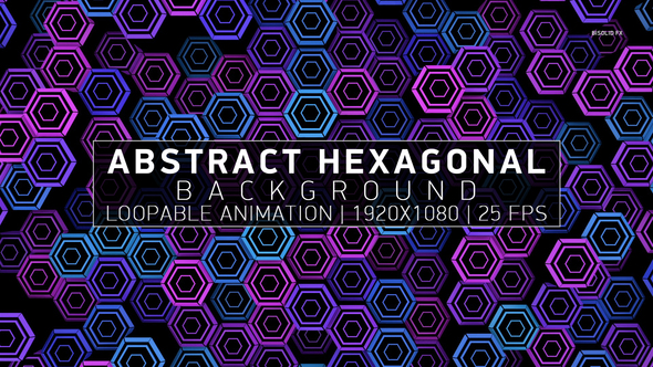 Abstract Hexagonal Background