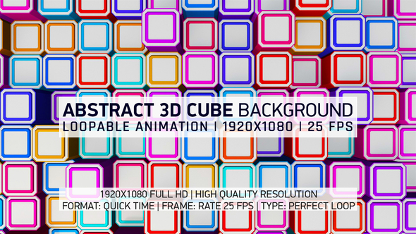 Colorful 3D Background alt